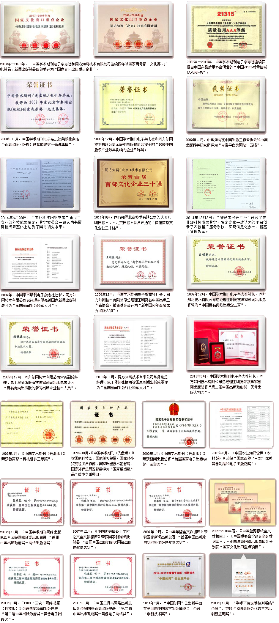 荣誉证书